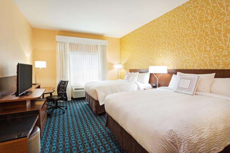 Bedroom 2, Fairfield Inn & Suites by Marriott Johnson City, Washington