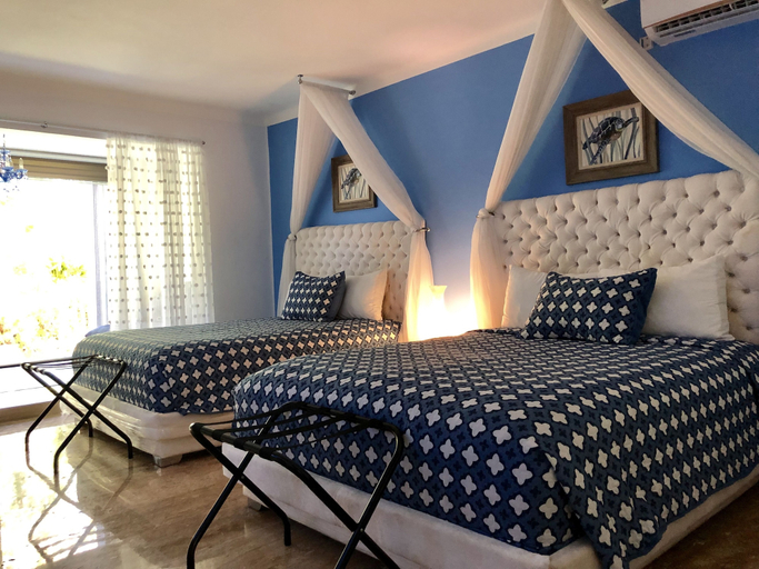 Bedroom 3, Lovely Luxury Home Near the Beach, 10 ppl, Benito Juárez