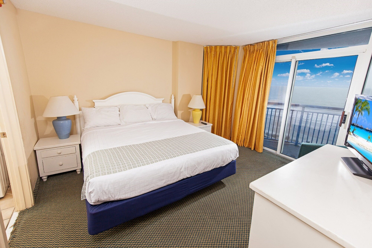 Bedroom 3, Oceanfront Condo at Atlantica Myrtle Beach, Horry