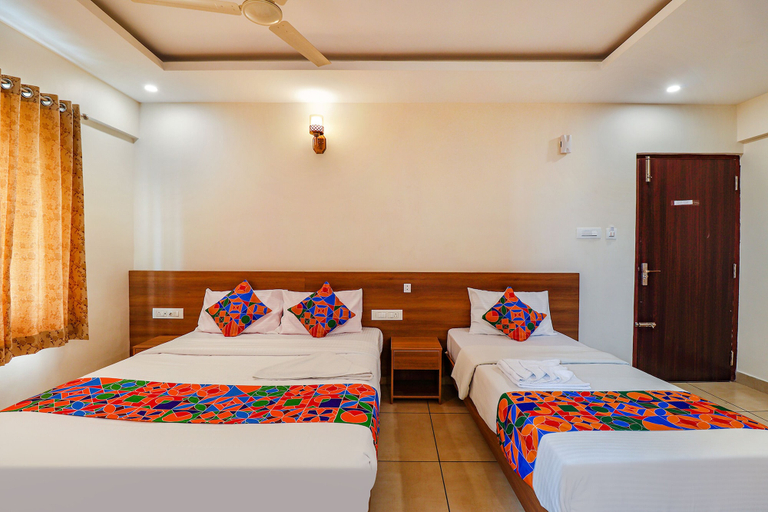 Bedroom 3, Fabhotel Green Park Residency, Bangalore
