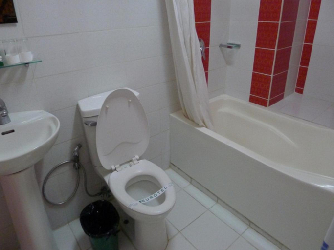 Bathroom 3, Eurotel North Edsa, Quezon City