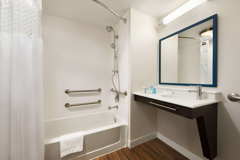 Bathroom 4, Hampton Inn Appleton-Fox River Mall Area, Outagamie