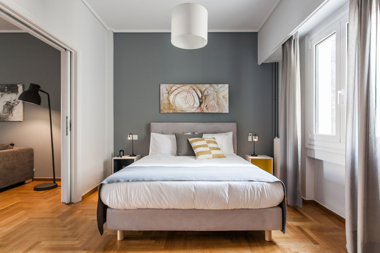 Bedroom 5, UPSTREET Central Cozy Apartments in Plaka, Attica