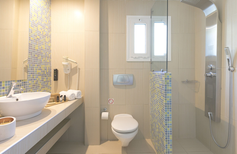 Bathroom 5, Mandraki Village Boutique Hotel, Thessaly