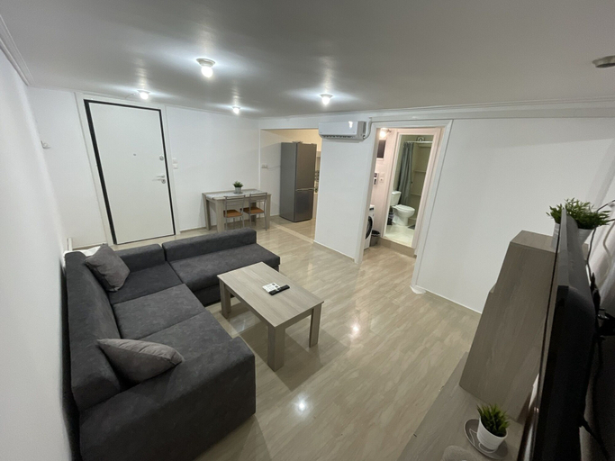 Living room, Charming 2-bed Apartment in Kallithea, Attica