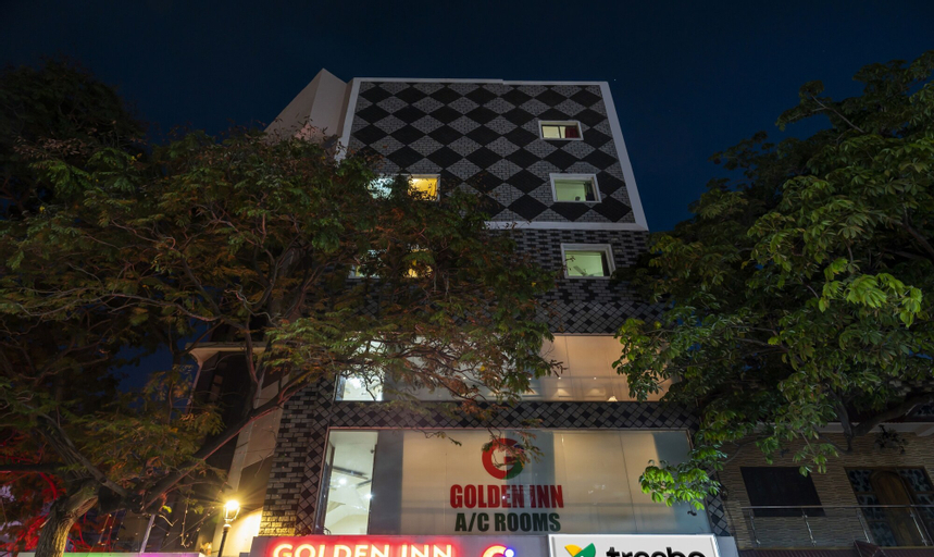 Exterior & Views 2, Treebo Golden Inn, 700 Mtrs From Promenade Beach, Puducherry