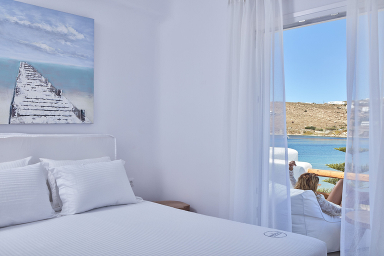 Bedroom 3, Mykonos Waves Beach House & Suites, South Aegean