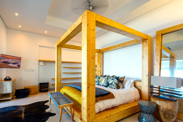 Bedroom 3, YOLO Spaces – The White House Boutique Villa, iLembe