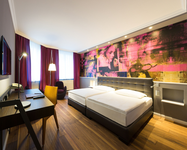 Bedroom 2, Der Wilhelmshof Hotel, Wien