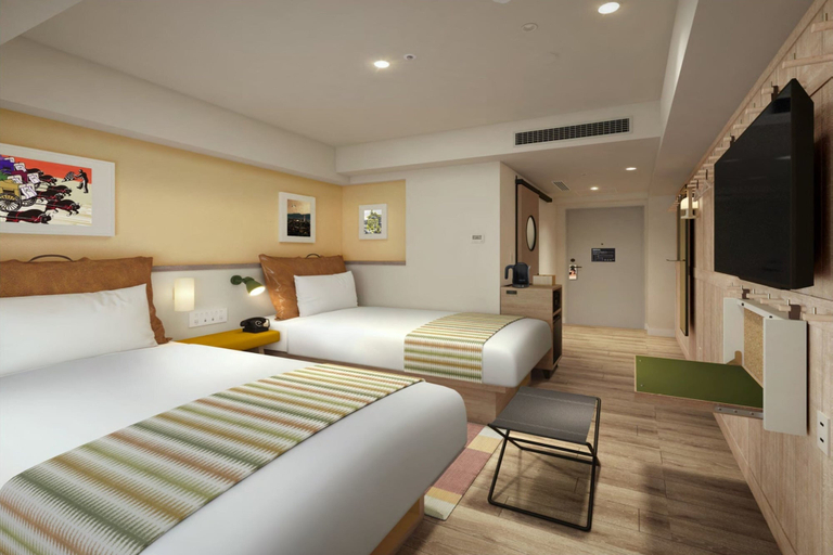 Bedroom 3, Moxy Kyoto, Kyoto