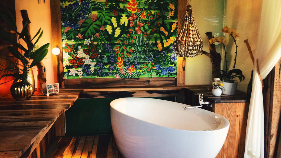 Bathroom, Sun Moon Lake Secret Garden Villa, Nantou