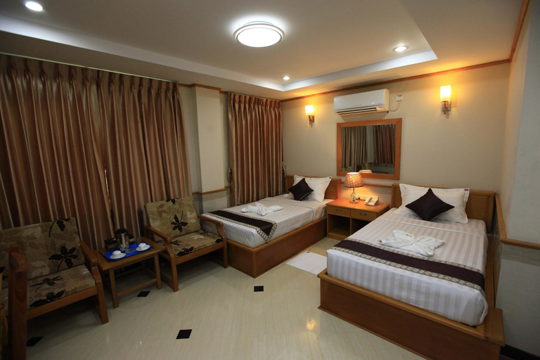 Bedroom 2, Hotel Novel, Yangon