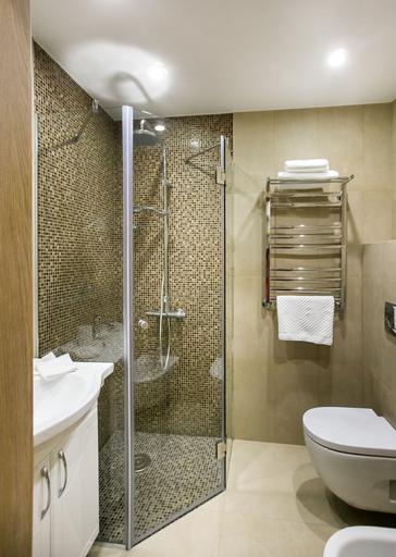 Bathroom 3, Novinka Hotel, Vysokogorskiy rayon
