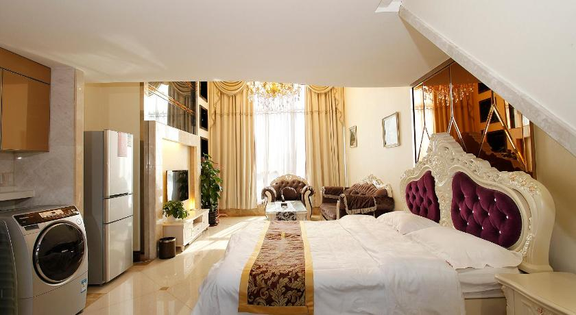 Bedroom 2, Louidon Mega Apartment Hotel Of Kam Rueng Plaza, Guangzhou