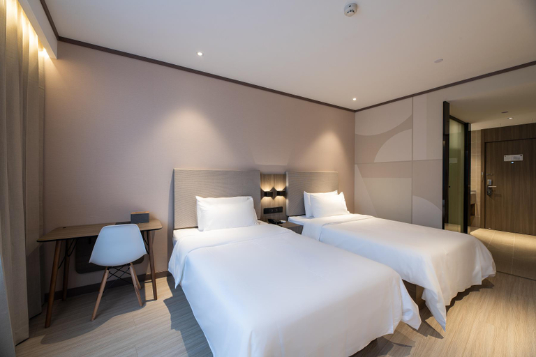 Bedroom 3, Hanting Hotel Wuhan Qingshan Zhongyuan Plaza, Wuhan