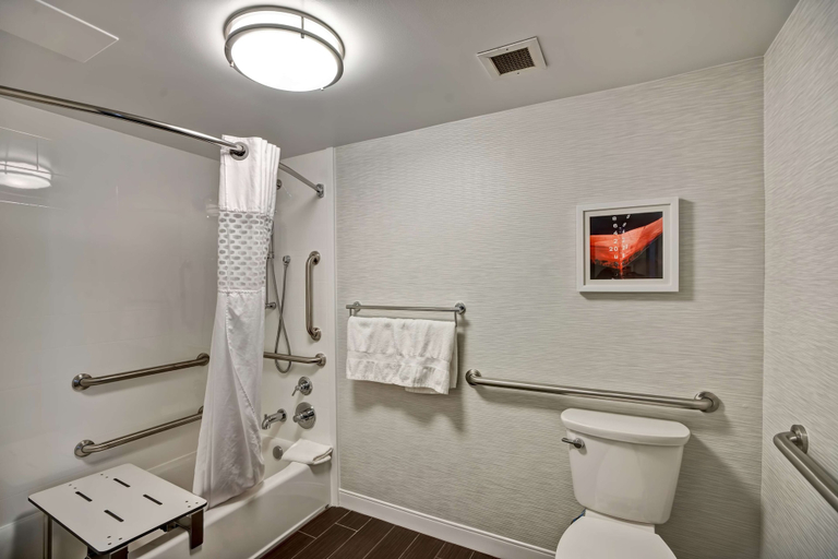 Bathroom 5, Hampton Inn Norfolk-Naval Base, Norfolk