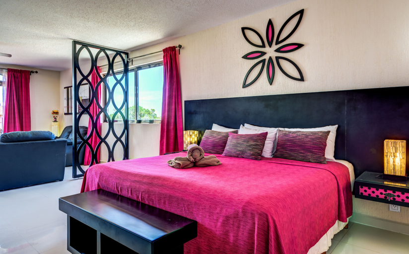 Bedroom 1, Suites Corazon, Cozumel