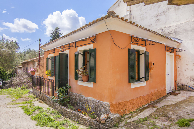 Property entrance, Old Barber Shop by Konnect, 1,2km from Dassia beach, Ionian Islands