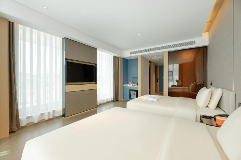Bedroom 3, Atour Hotel Yan'an New District Luyi Park, Yan'an