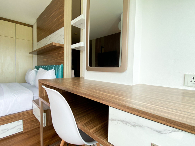 Bedroom 2, Homey and Comfortable Studio at Enviro Apartment By Travelio, Cikarang
