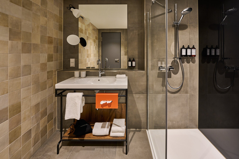 Bathroom 4, FREIgeist Göttingen Nordstadt - A Member of Design Hotels™, Göttingen