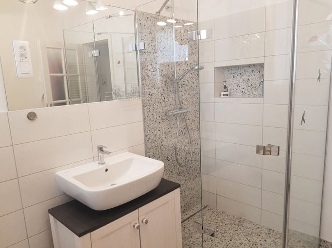 Bathroom 3, Historic Mexico Building Apartment, Ljubljana