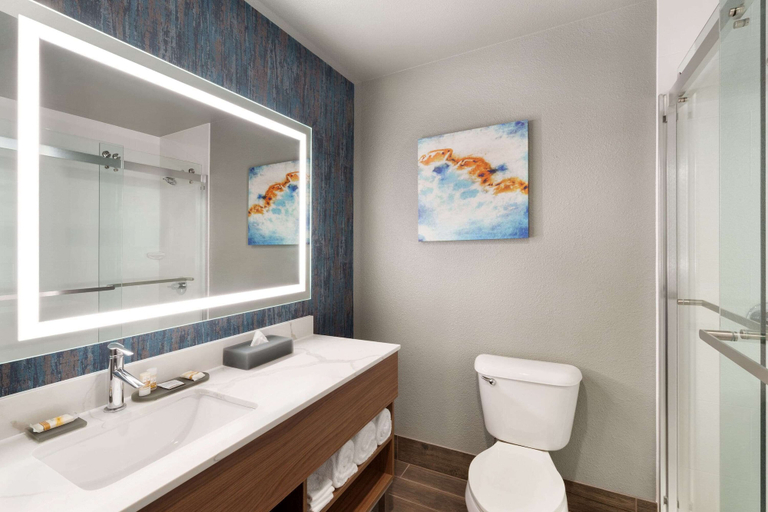 Bathroom 4, La Quinta Inn & Suites by Wyndham Springfield, Lane