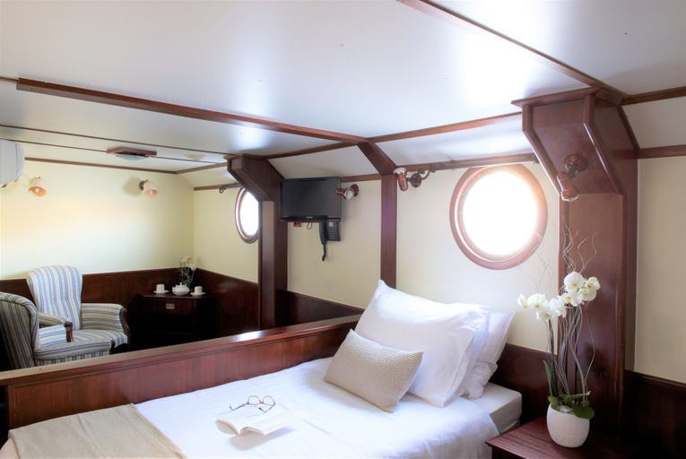 Bedroom 3, Bateau Hôtel Le Chardonnay, Vaucluse