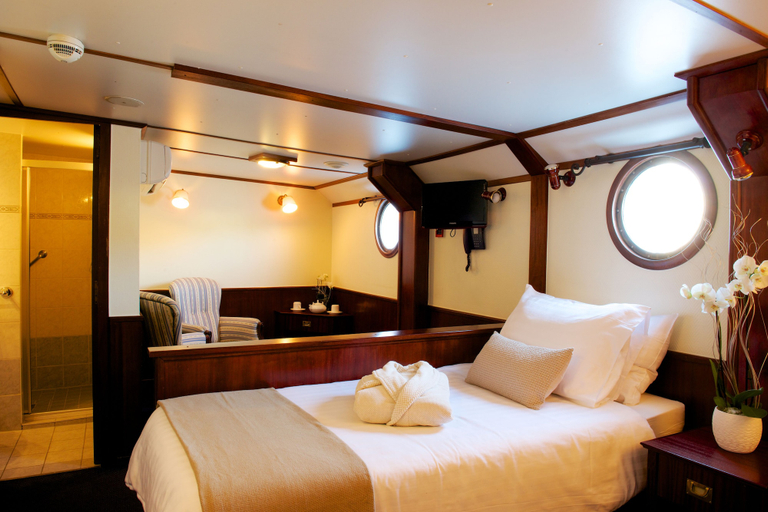 Bedroom 4, Bateau Hôtel Le Chardonnay, Vaucluse