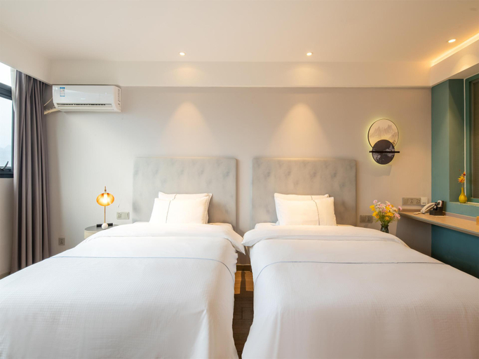 Bedroom 2, Magnotel Hotel Congqing Wansheng Executive Center Hesheng Central Plaza, Chongqing