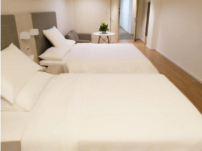 Bedroom 2, Hanting Hotel Linyi Mengyin County Mengshan Road, Linyi