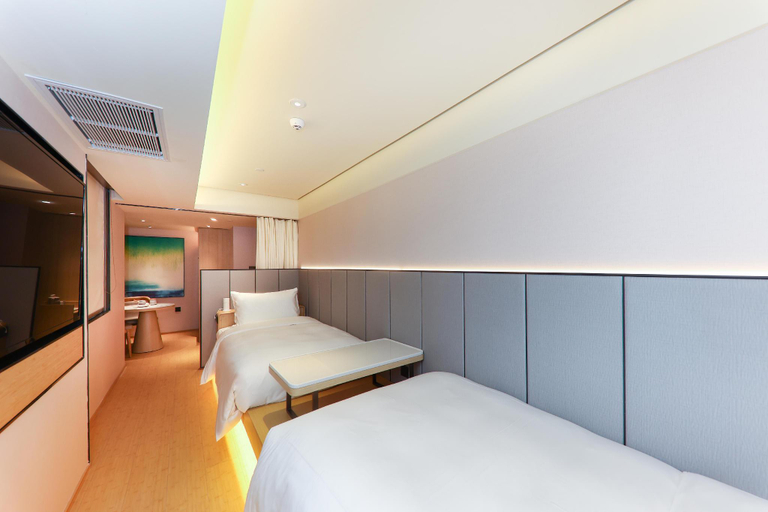Bedroom 2, Ji Hotel Chongqing Guanyin Bridge Pedestrian Street, Chongqing