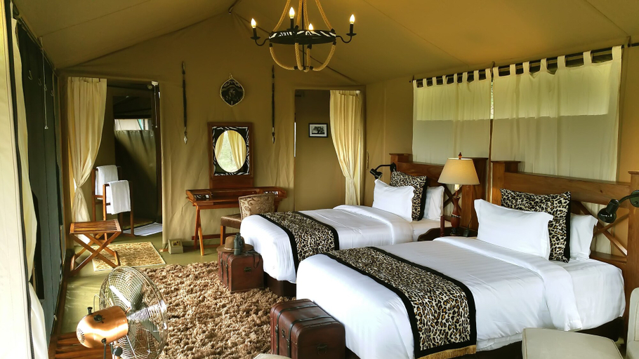 Bedroom 2, Ole Serai Luxury Camp, Bariadi