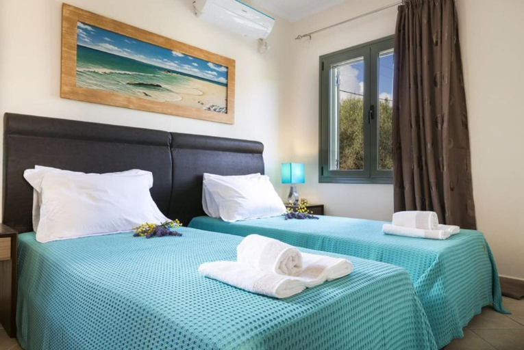 Bedroom 3, Rose Villa in Svoronata, Ionian Islands