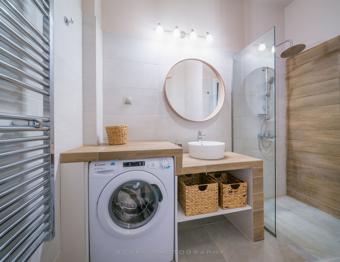 Bathroom, Brand new apartment touching Acropolis, Attica