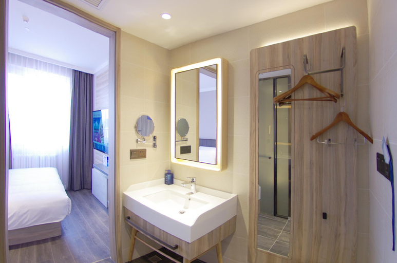 Bedroom 2, Hanting Premium Hotel Youjia Beijing Guang'anmen Daguanyuan, Beijing