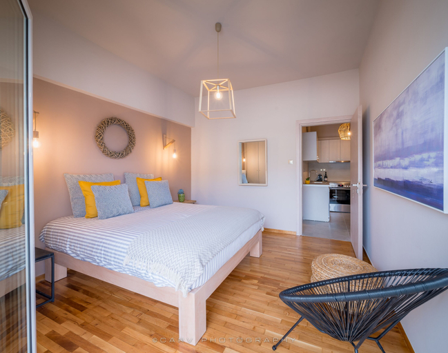 Bedroom 3, Brand new apartment touching Acropolis, Attica