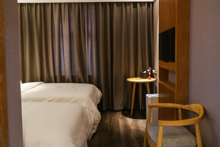 Bedroom 2, Hanting Hotel Beijing Tuanjiehu, Beijing