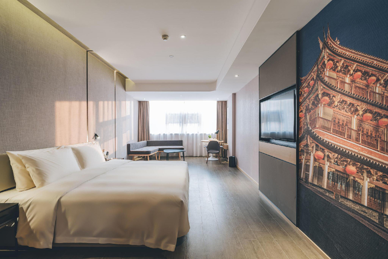 Bedroom 2, Atour Hotel (Chaozhou Ancient City People's Square), Chaozhou