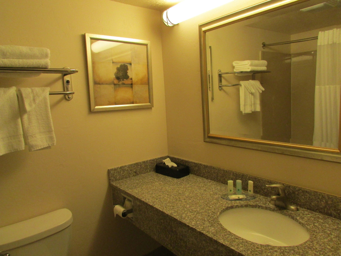 Bathroom 3, Quality Inn Evanston near Wyoming Downs, Uinta