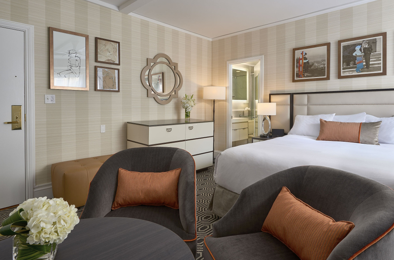 Bedroom 5, Inn at Union Square, San Francisco