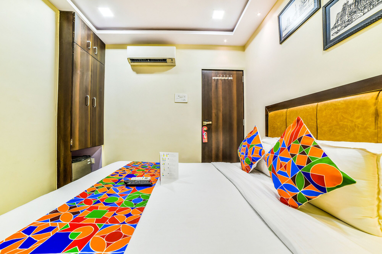 Bedroom 4, Fabhotel Ascot International II, Mumbai Suburban