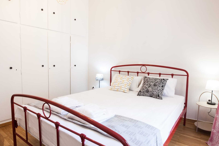 Bedroom 3, Modern New Apt next To Metaxourgeio, Attica