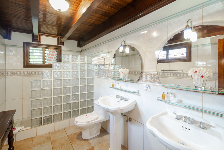 Bathroom 5, Hotel Villas Lirio, Aguirre