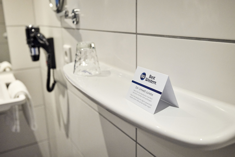 Bathroom 5, Best Western Hotel Viernheim Mannheim, Bergstraße