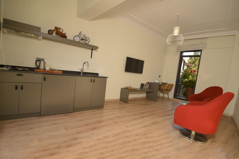 Private kitchen 4, Peaceful Flat with Balcony ROSE, Antalya