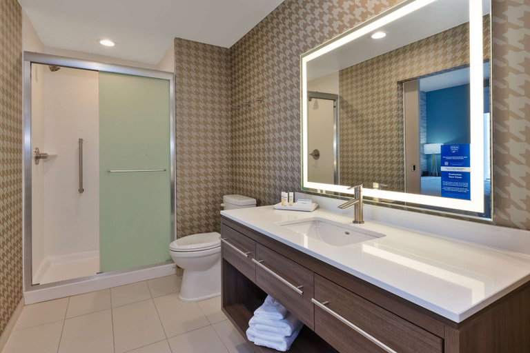 Bathroom 4, Home2 Suites by Hilton Tucson Airport, Pima