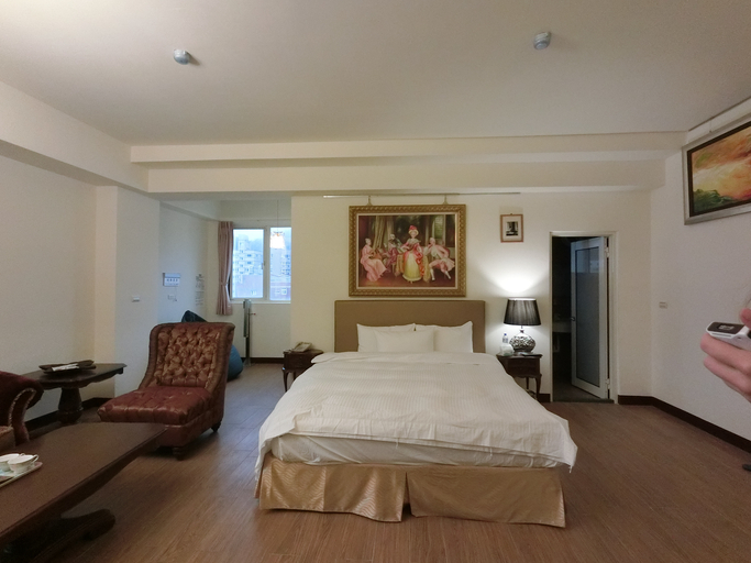 Bedroom 2, Long Zhi Yue Hotel, Lienkiang (Matsu Islands)