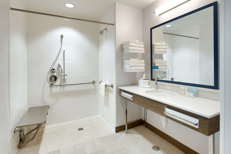 Bathroom 4, Hampton Inn & Suites Rexburg, Madison