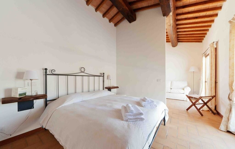 Bedroom 4, La Perticara Farm House, Terni